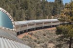 Grand Canyon Railway traveling to the Canyon